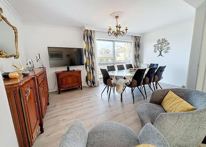 Au Centre De Avec Garage Privatif Et Wi-fi Gratuite - Fr-1-361-510 Apartment Granville